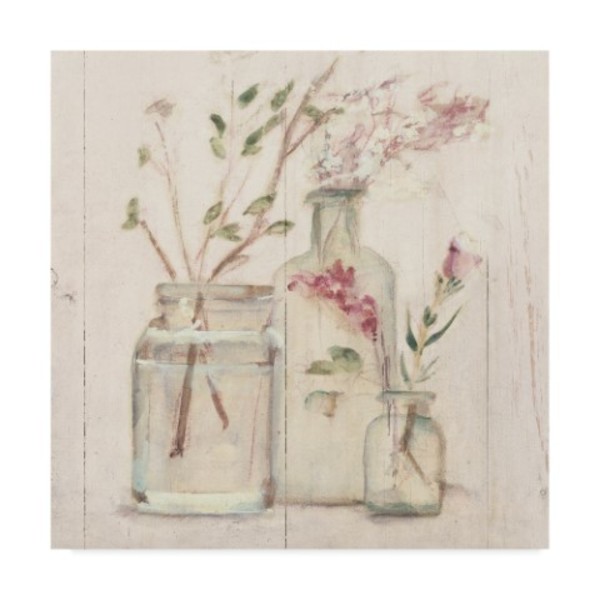 Trademark Fine Art Cheri Blum 'Blossoms on Birch VI' Canvas Art, 14x14 WAP02877-C1414GG